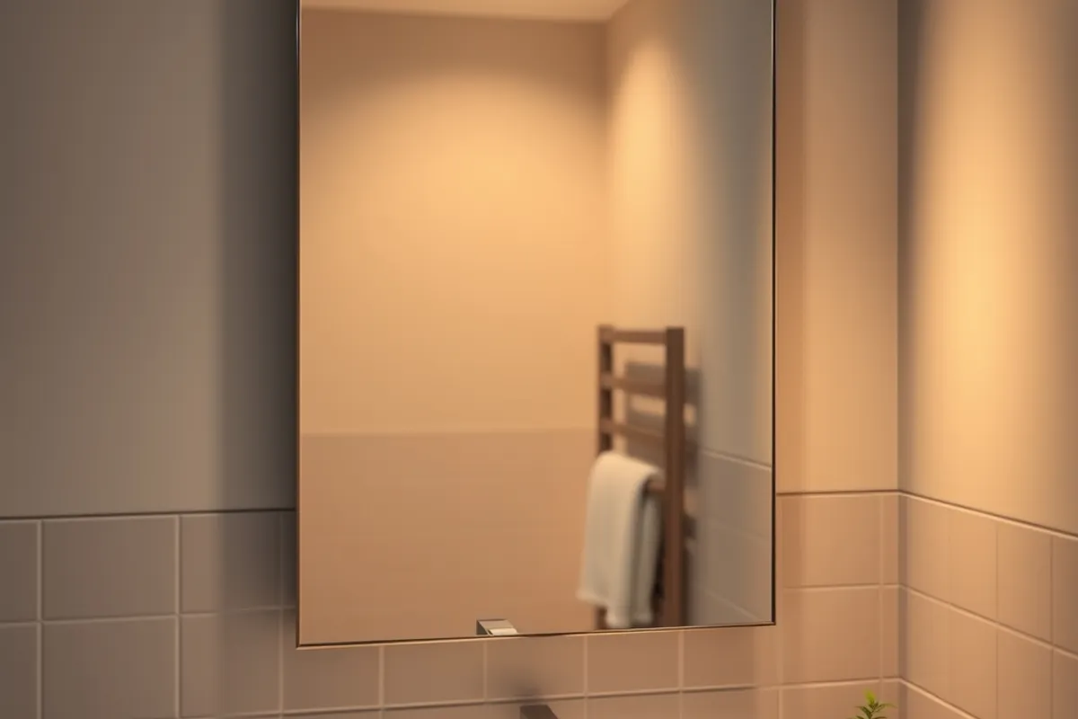 Measure the plumbing before choosing a vanity.