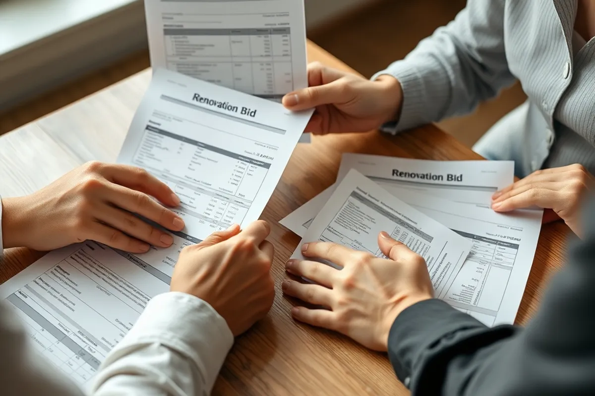 Three bids only help when the scope is identical.